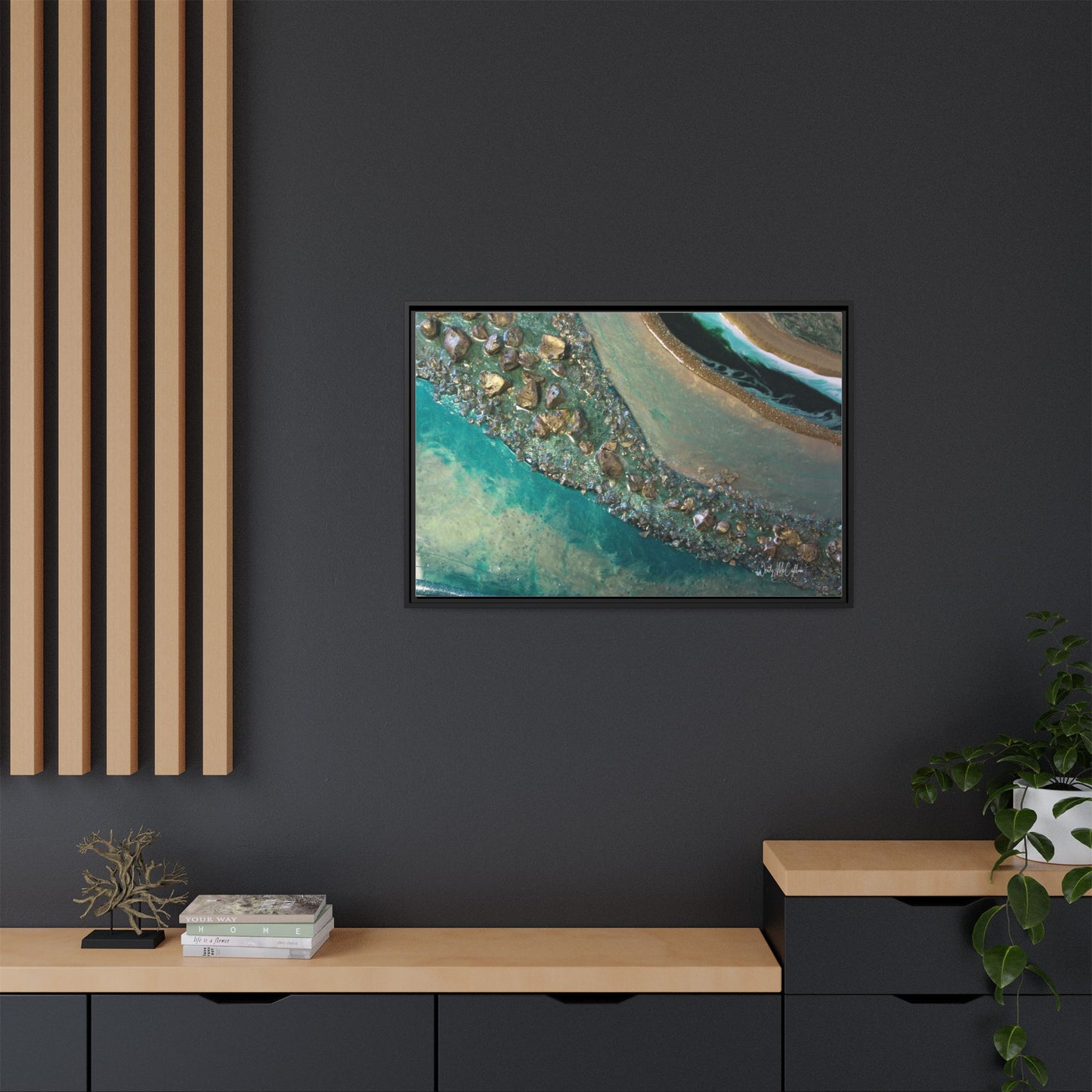 Dioptase Framed Print - Grace