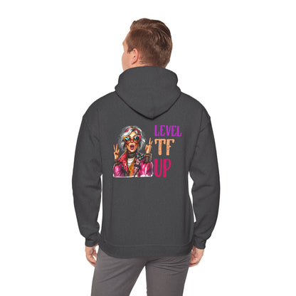 LEVEL TF UP – Sassy Empowerment Hoodie