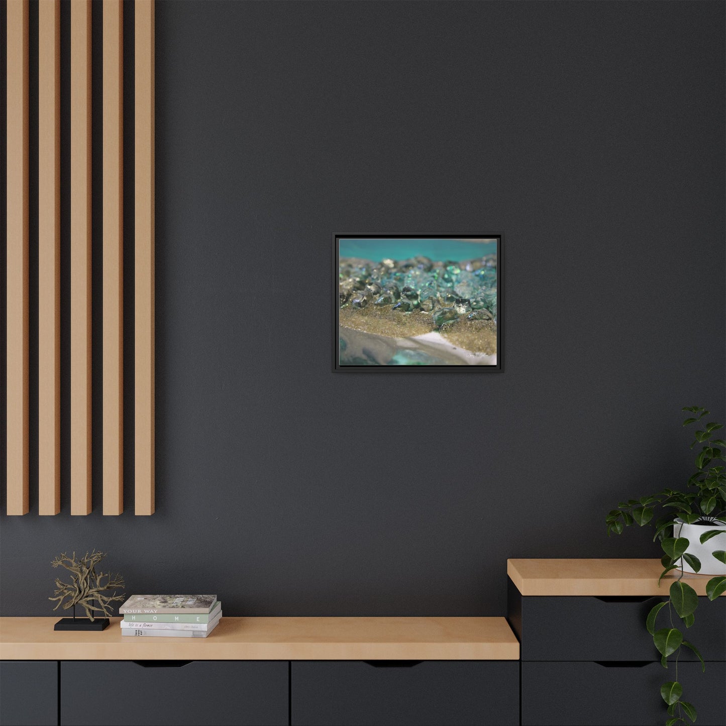 Dioptase Framed Print - Elegance