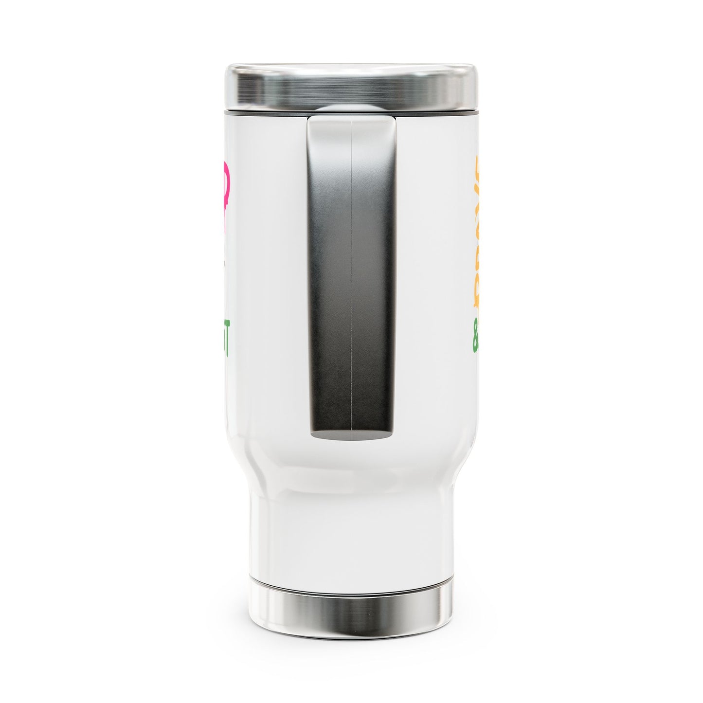 Bold • Brave • Owning It – Stainless Steel Travel Mug (14oz)