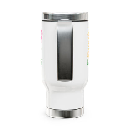 Bold • Brave • Owning It – Stainless Steel Travel Mug (14oz)