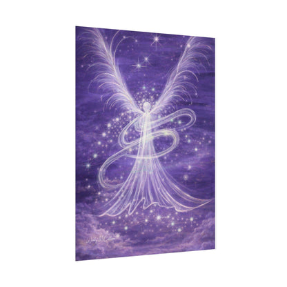 Archangel Zadkiel – Abstract Angel Fine Art Print Compassion, Forgiveness, Transformation