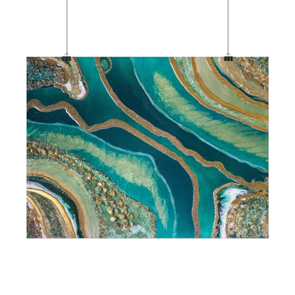 Dioptase Fine Art Print - Splendour