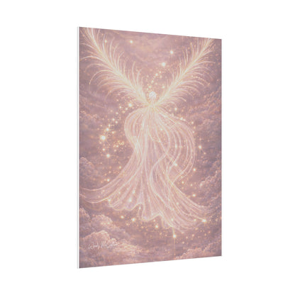 Archangel Chamuel – Fine Art Print | Angel of Love, Peace & Emotional Healing