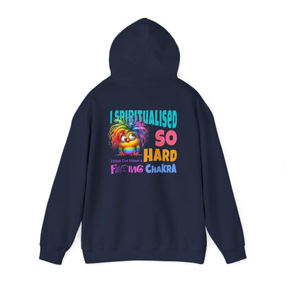 I Spiritualised Too Hard… I Think I’ve Blown a Chakra – Funny Rainbow Chick Hoodie