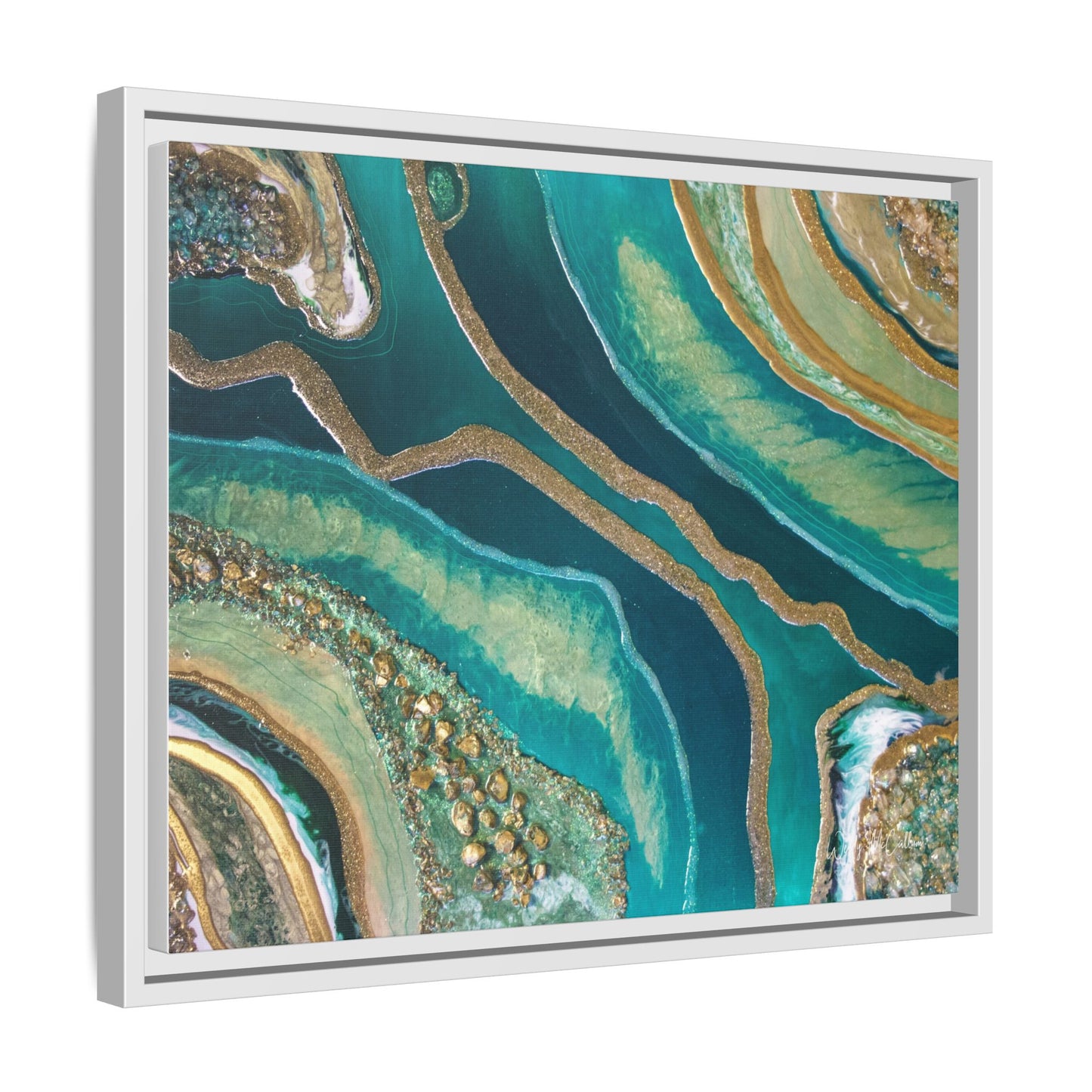 Dioptase Framed Print - Splendour