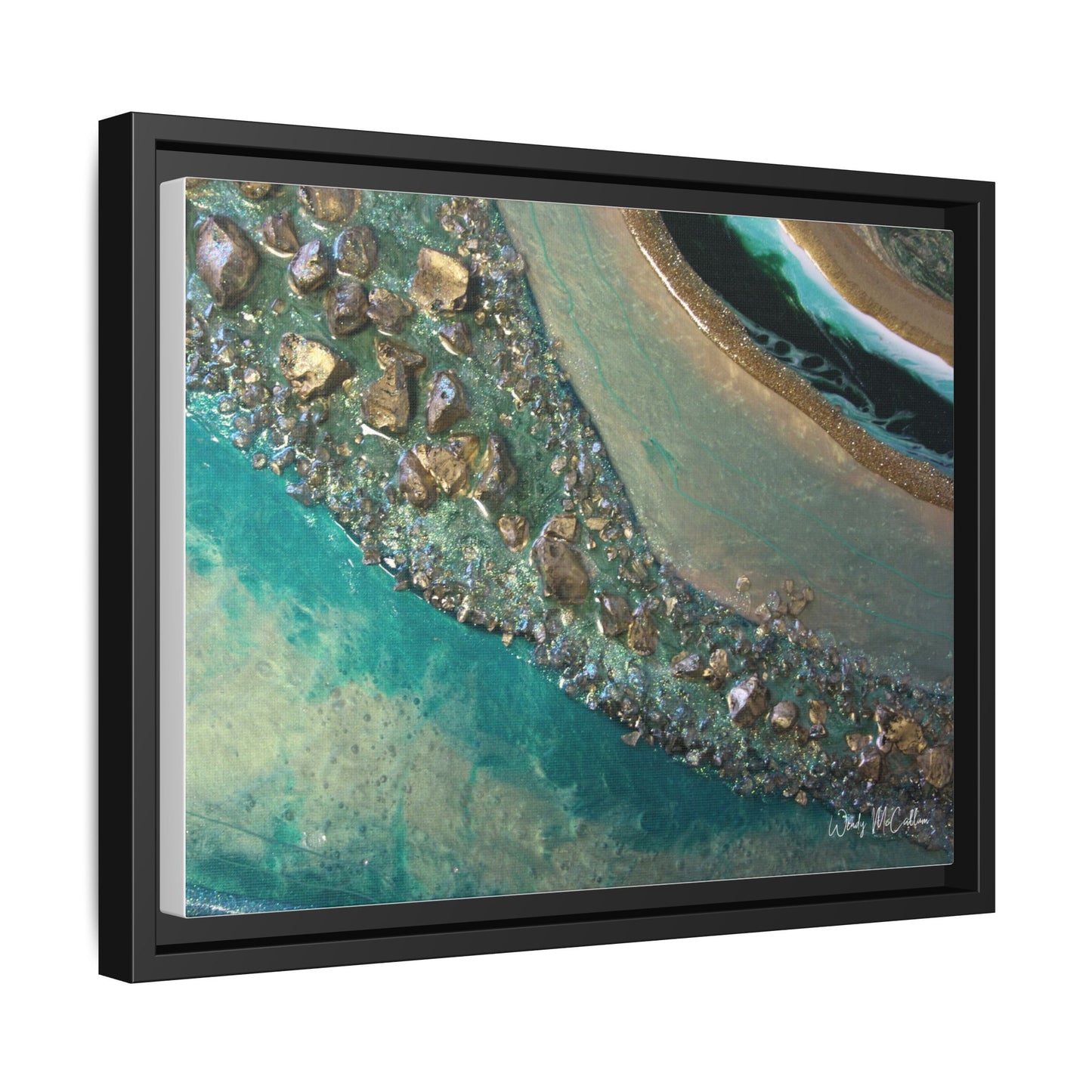 Dioptase Framed Print - Grace
