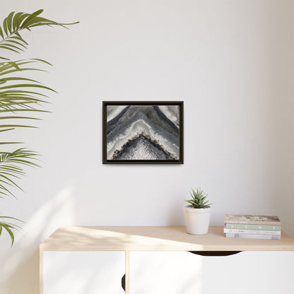 Grey Moonstone Framed Print - Splendour