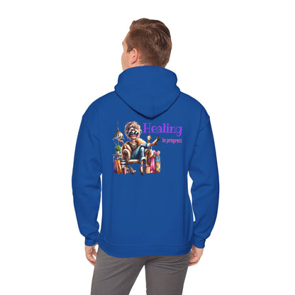 Healing in Progress – Strong Woman Empowerment Hoodie