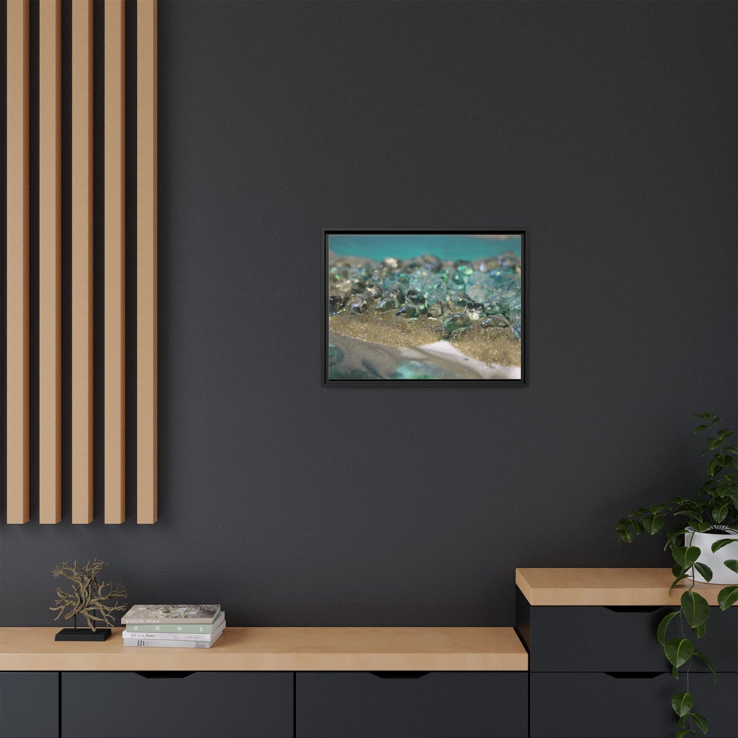 Dioptase Framed Print - Elegance
