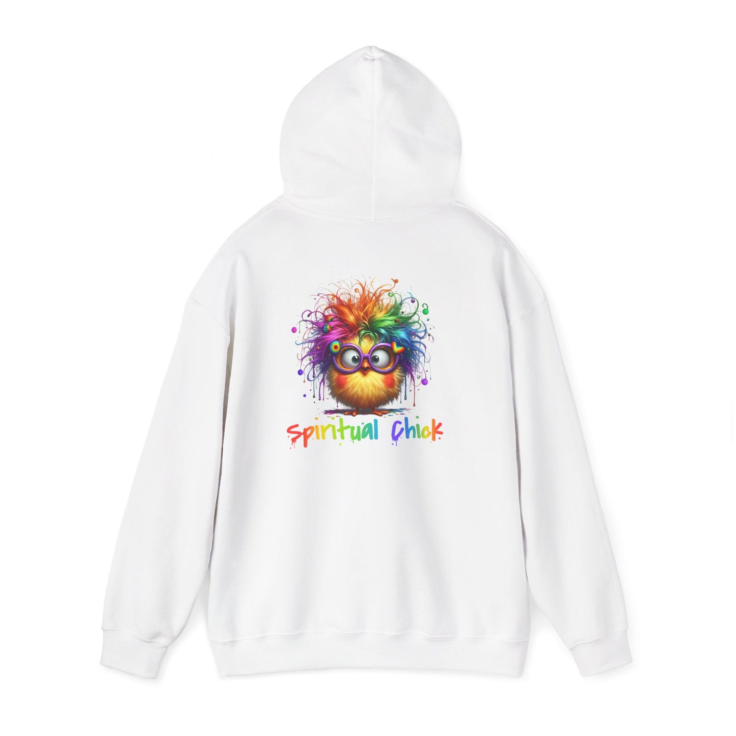 Spiritual Chick – Cute High-Vibe Rainbow Hoodie