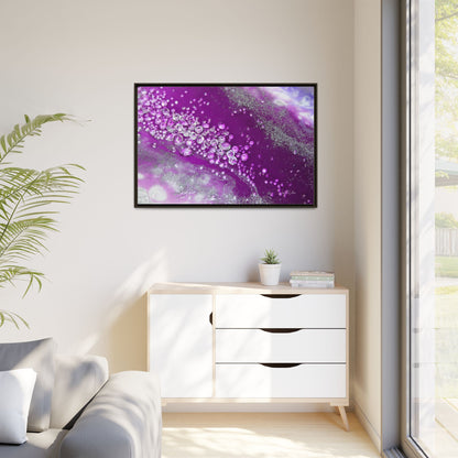 Amethyst Dreams Framed Print - Grace