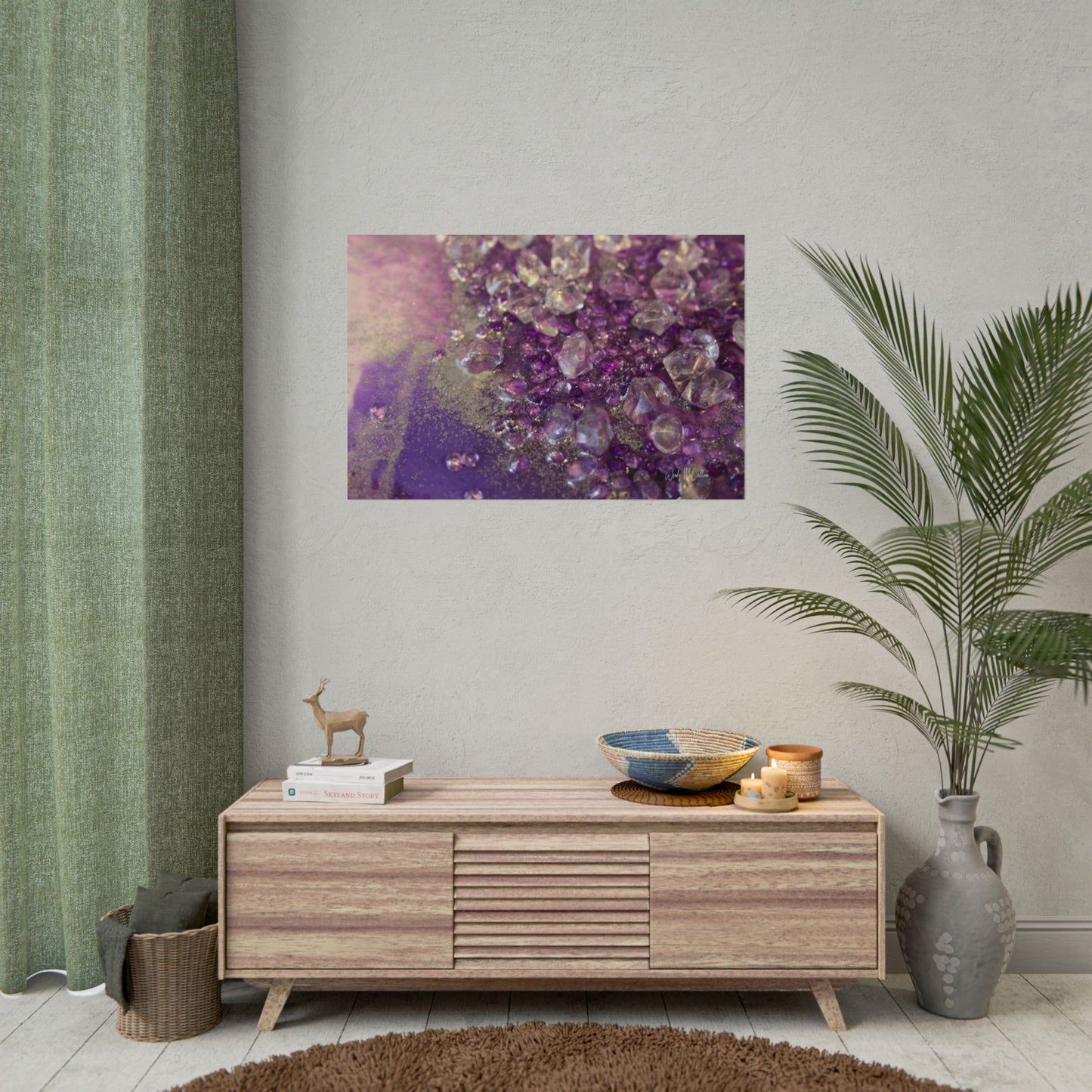 Amethyst Dreams Fine Art Print - Opulence