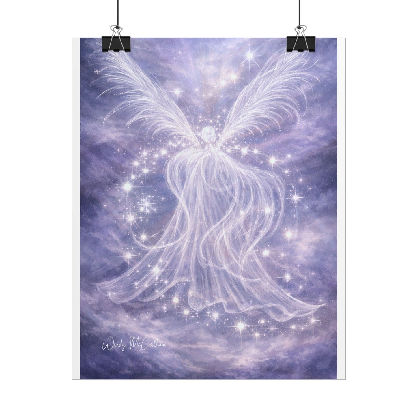 Archangel Jeremiel – Fine Art Print | Angel of Insight, Life Review & Spiritual Clarity