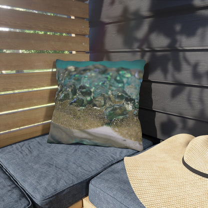 Dioptase Elegance Outdoor Pillow - Patio Cushion