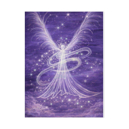 Archangel Zadkiel – Abstract Angel Fine Art Print Compassion, Forgiveness, Transformation