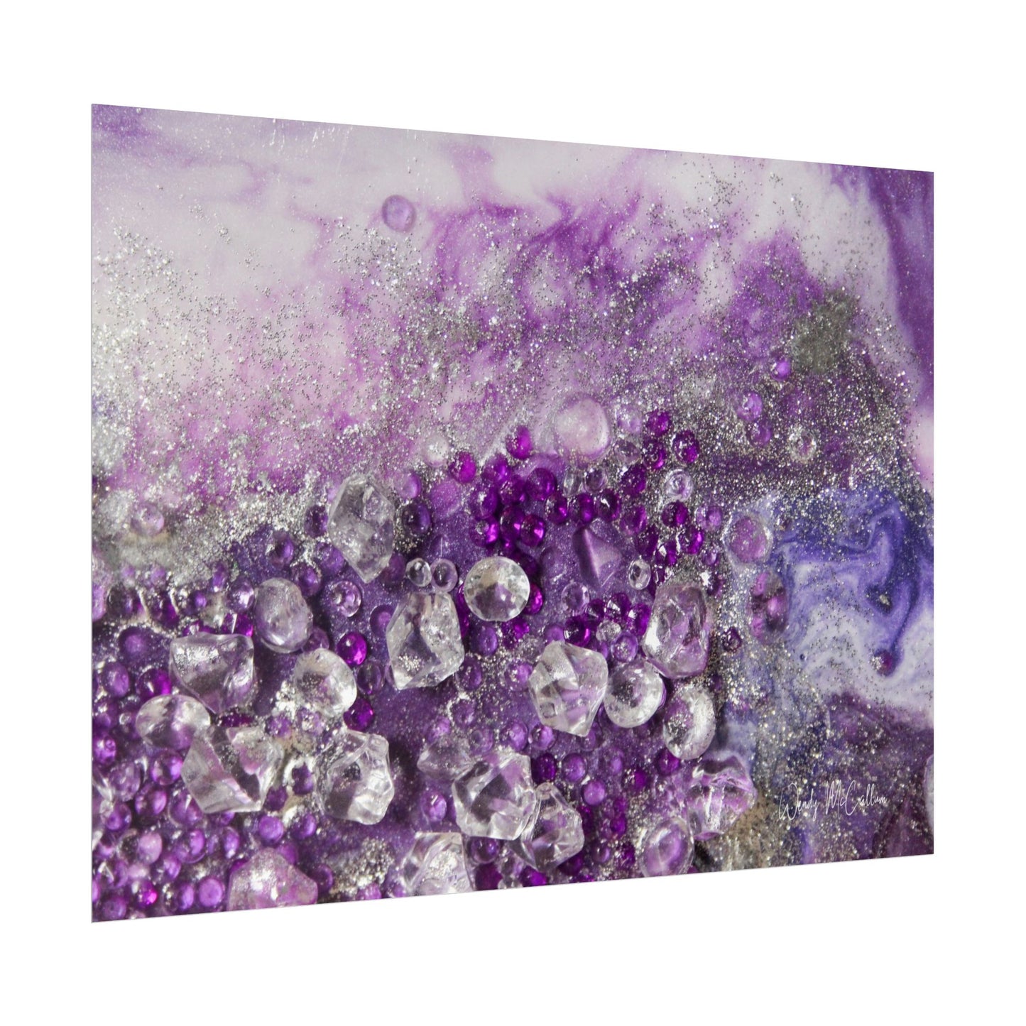 Amethyst Dreams Fine Art Print - Elegance