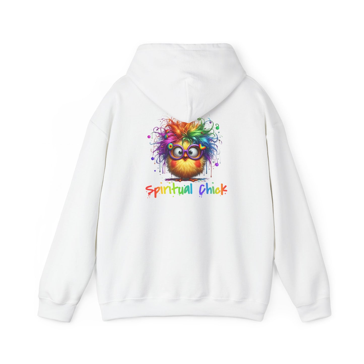 Spiritual Chick – Cute High-Vibe Rainbow Hoodie
