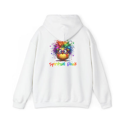 Spiritual Chick – Cute High-Vibe Rainbow Hoodie