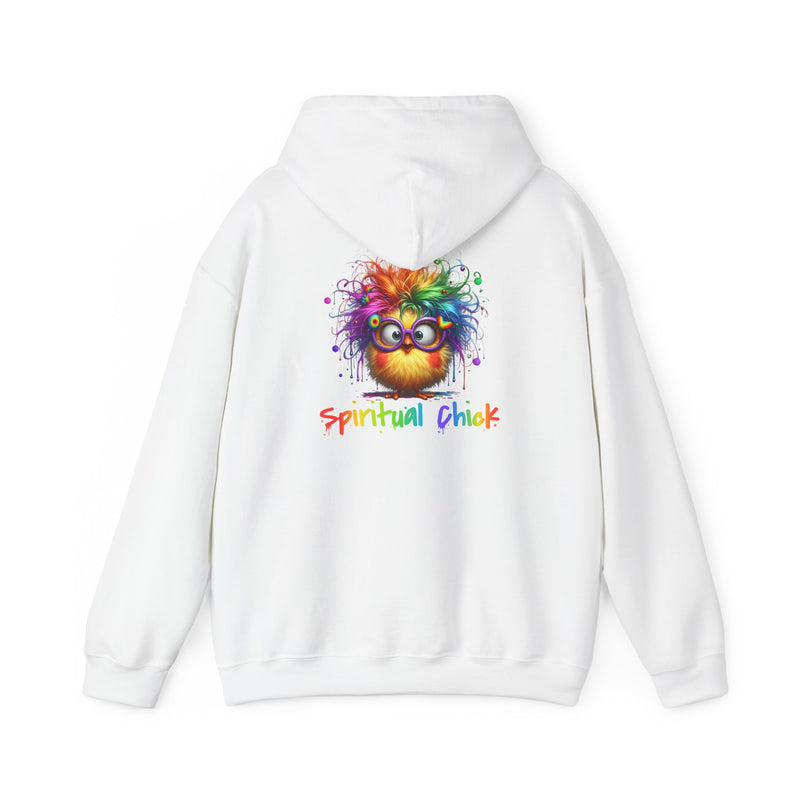 Spiritual Chick – Cute High-Vibe Rainbow Hoodie
