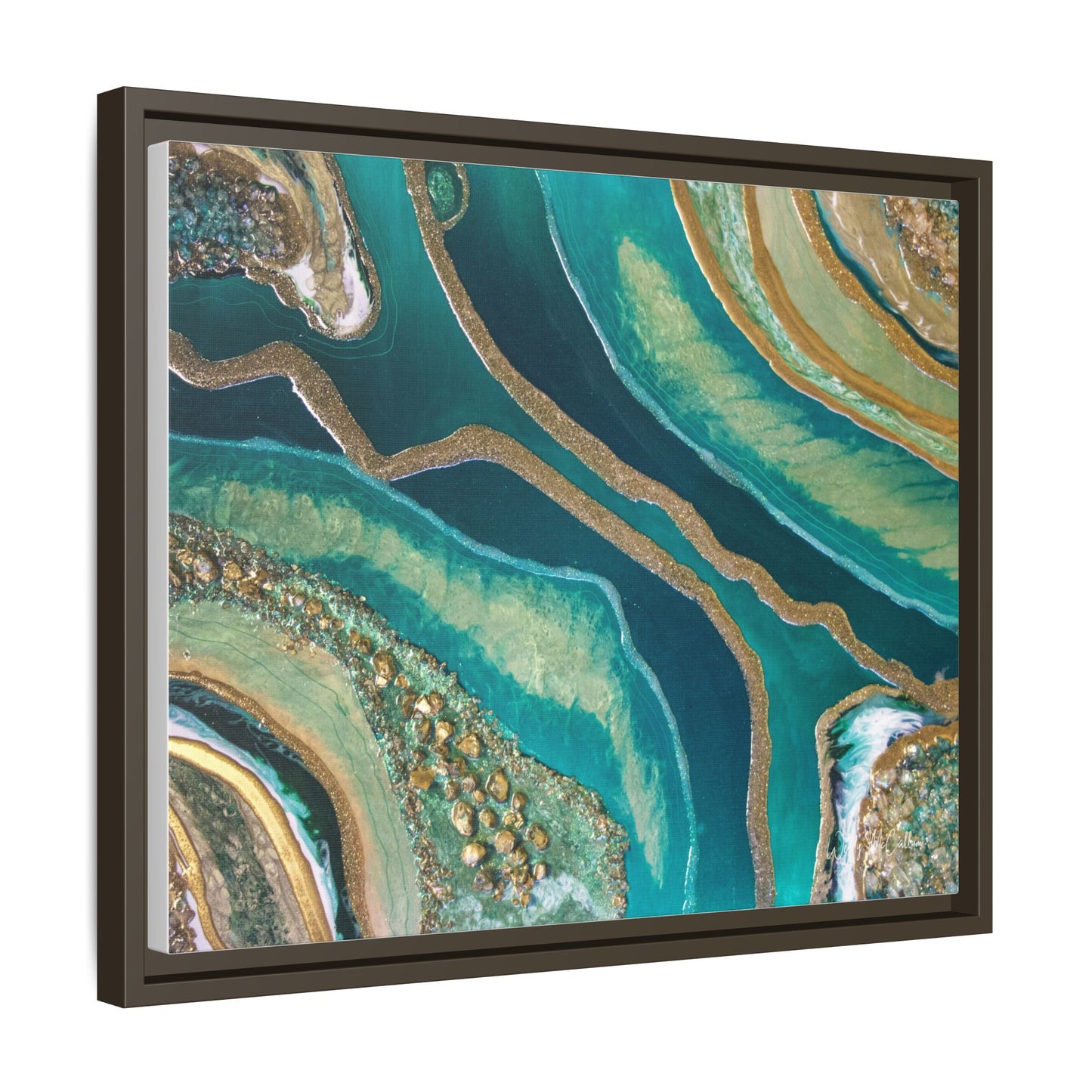 Dioptase Framed Print - Splendour