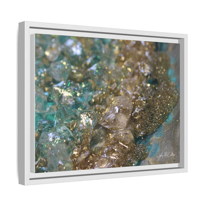 Dioptase Framed Print - Opulence