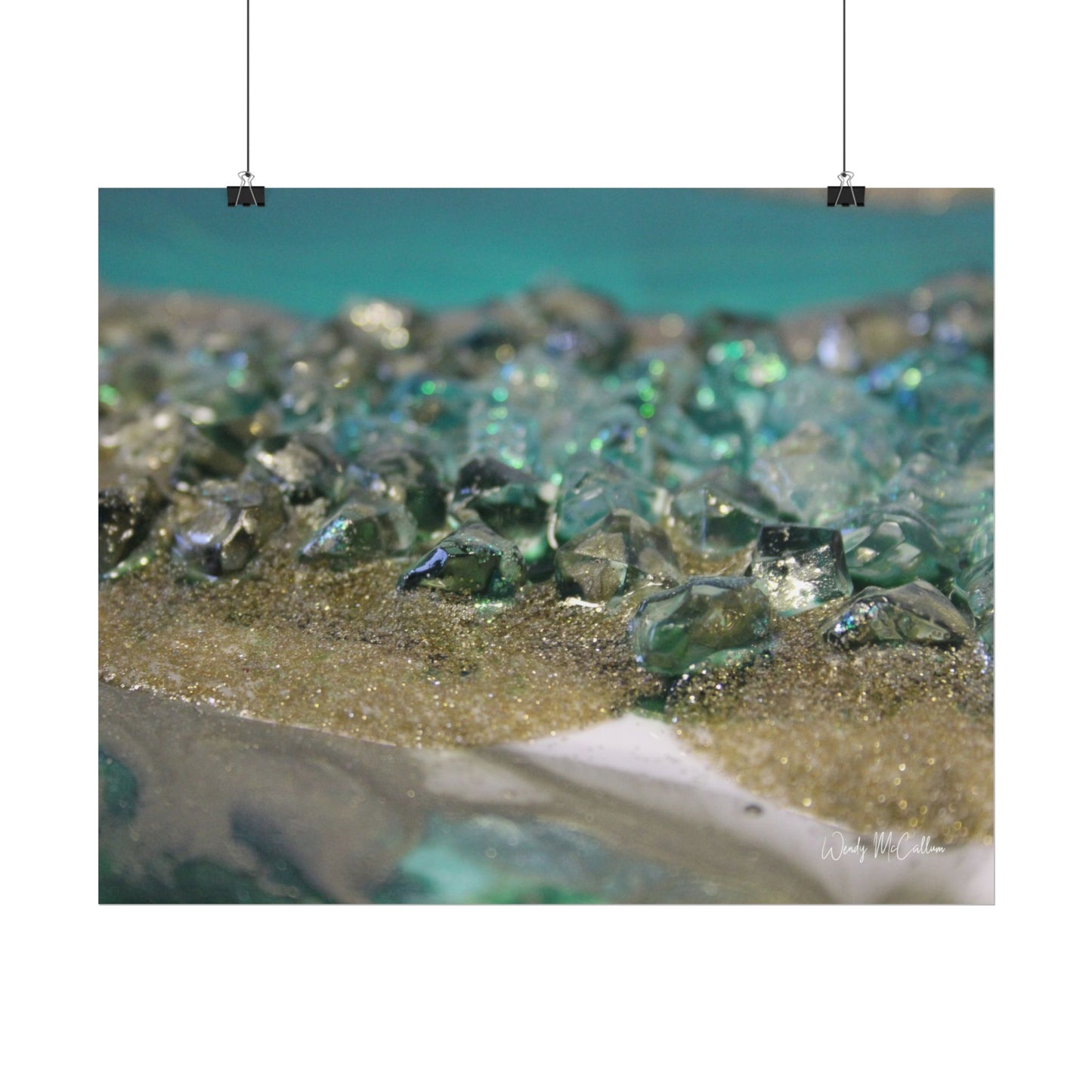 Dioptase Fine Art Print - Elegance