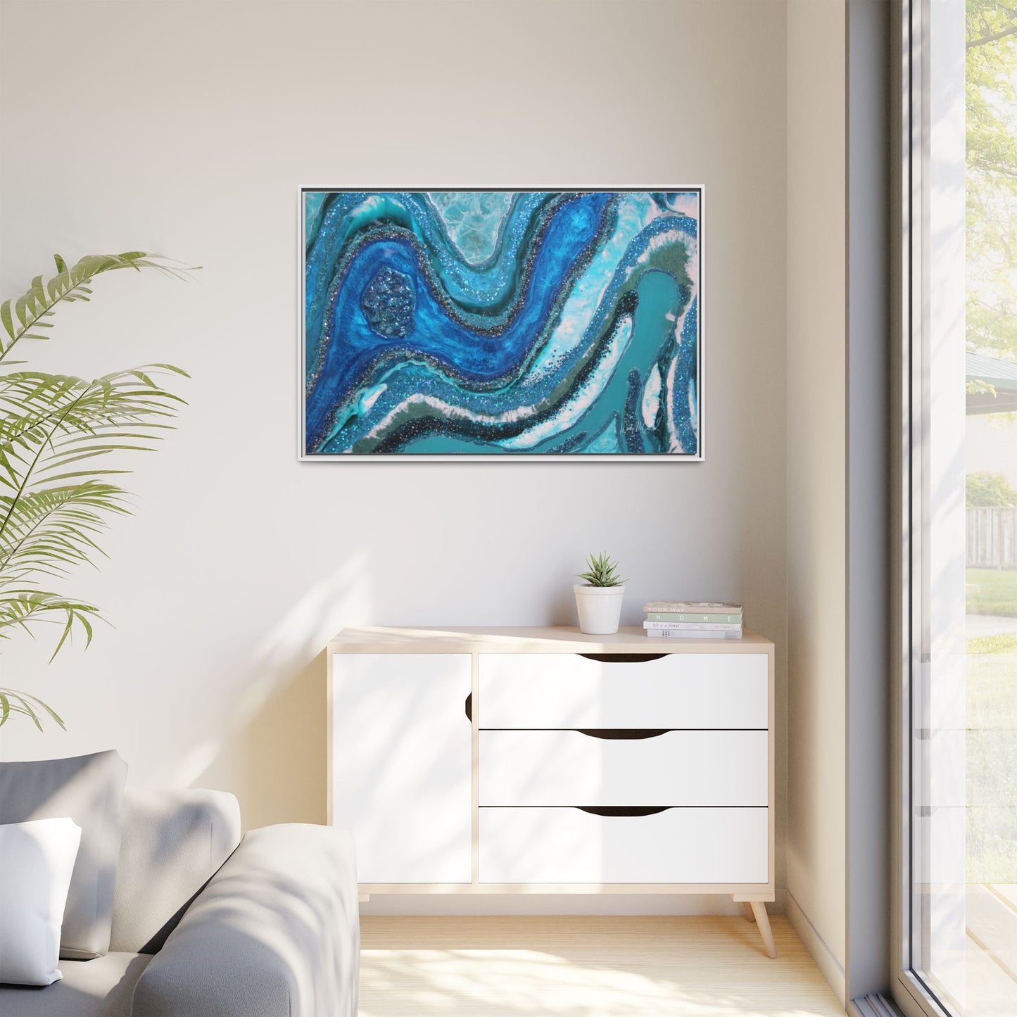 Elucidation Framed Print - Splendour