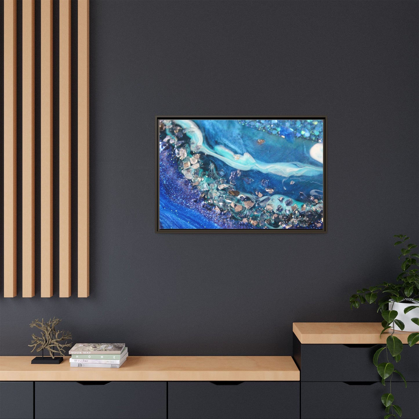 Elucidation Framed Print - Elegance