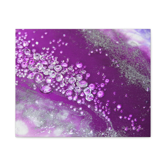 Amethyst Dreams Canvas Wall Art - Grace