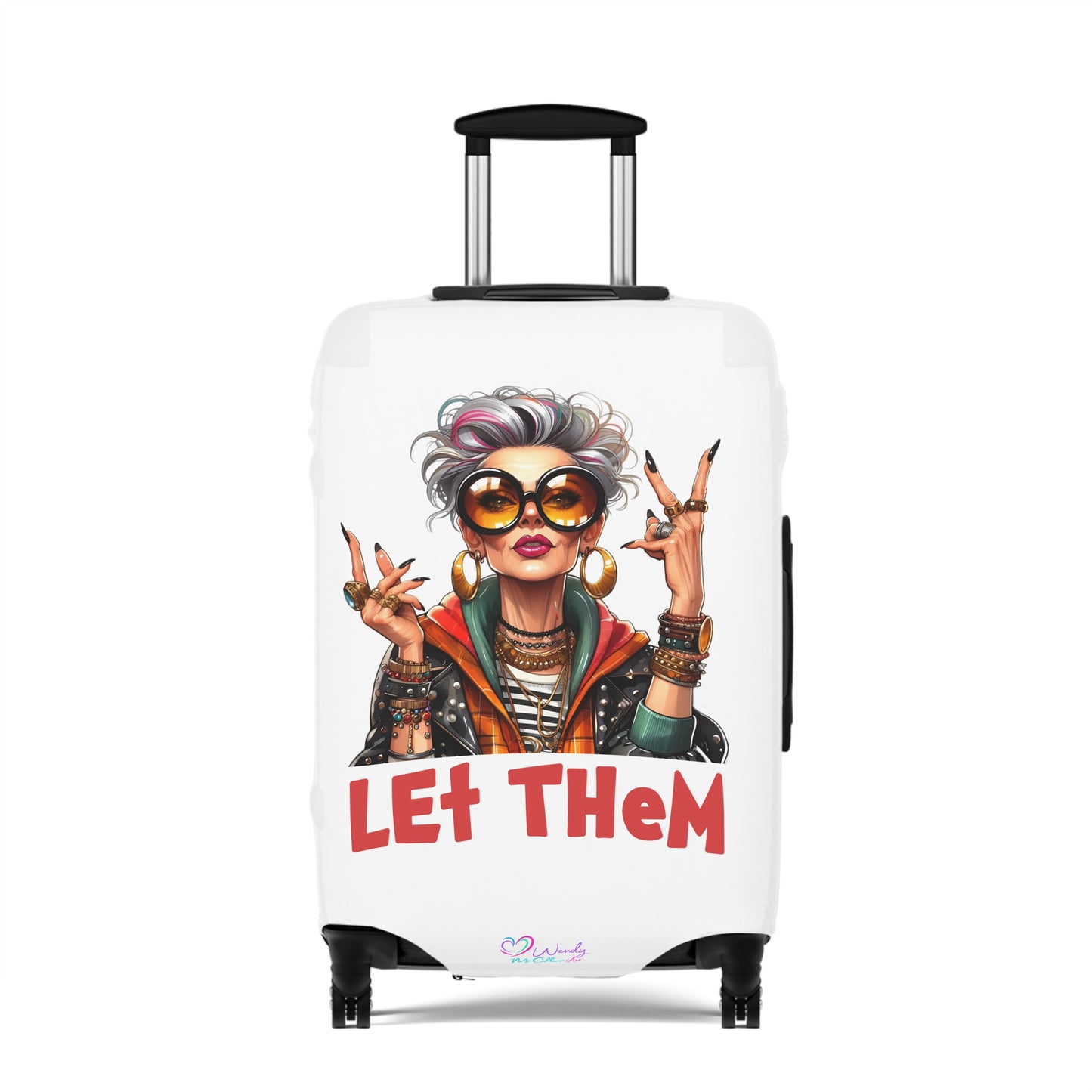 Let Them - Luggage Cover