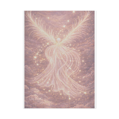 Archangel Chamuel – Fine Art Print | Angel of Love, Peace & Emotional Healing