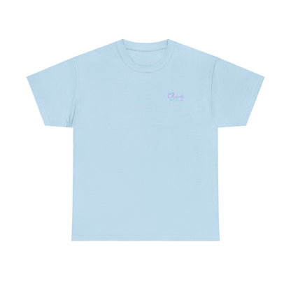 T-Shirt — 'Karma Is a B*tch' Colourful Yoga Girl Graphic Tee