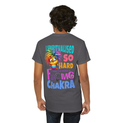 I Spiritualised Too Hard… I Think I’ve Blown a Chakra – Funny Rainbow Chick T-Shirt