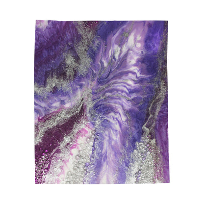 Amethyst Dreams Splendour - Velveteen Plush Blanket