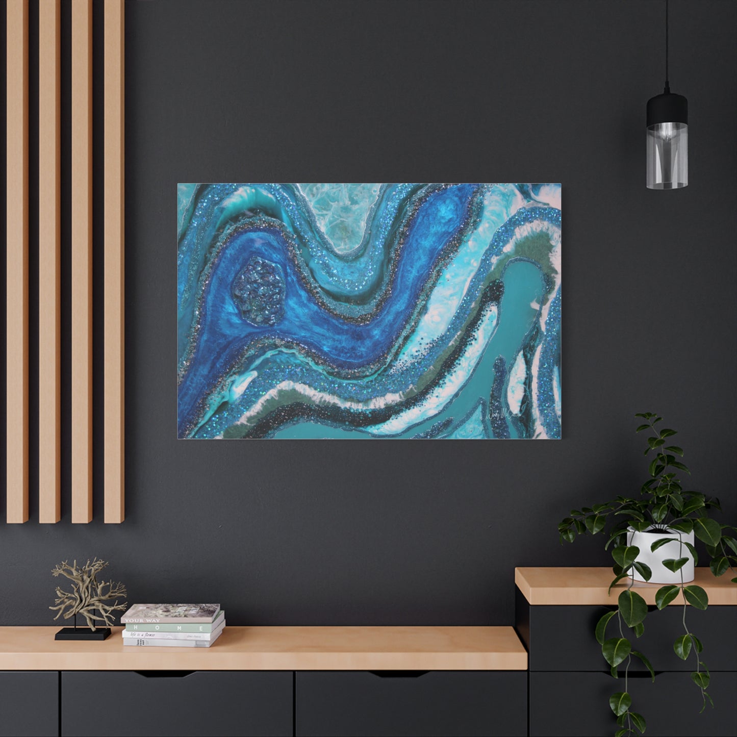 Elucidation Canvas Wall Art - Splendour