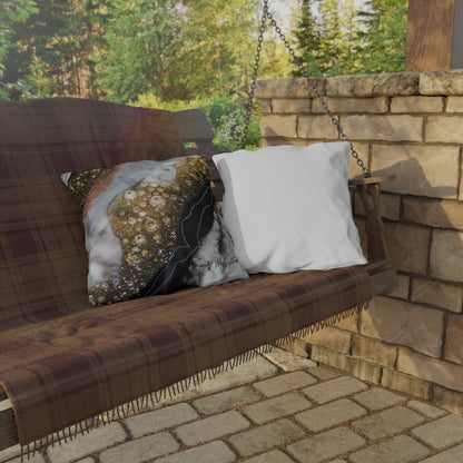 Alchemy Elegance Outdoor Pillow - Patio Cushion