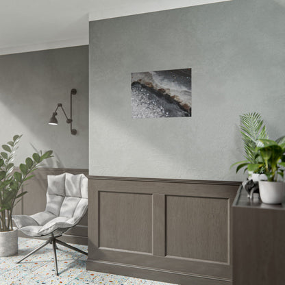 Grey Moonstone Fine Art Print - Opulence