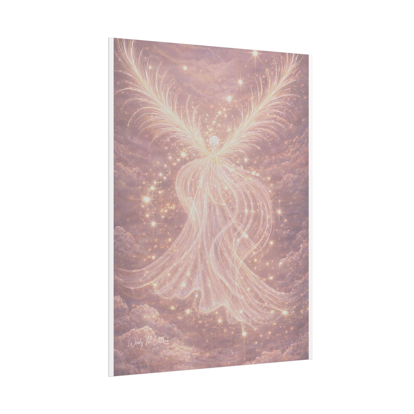 Archangel Chamuel – Fine Art Print | Angel of Love, Peace & Emotional Healing