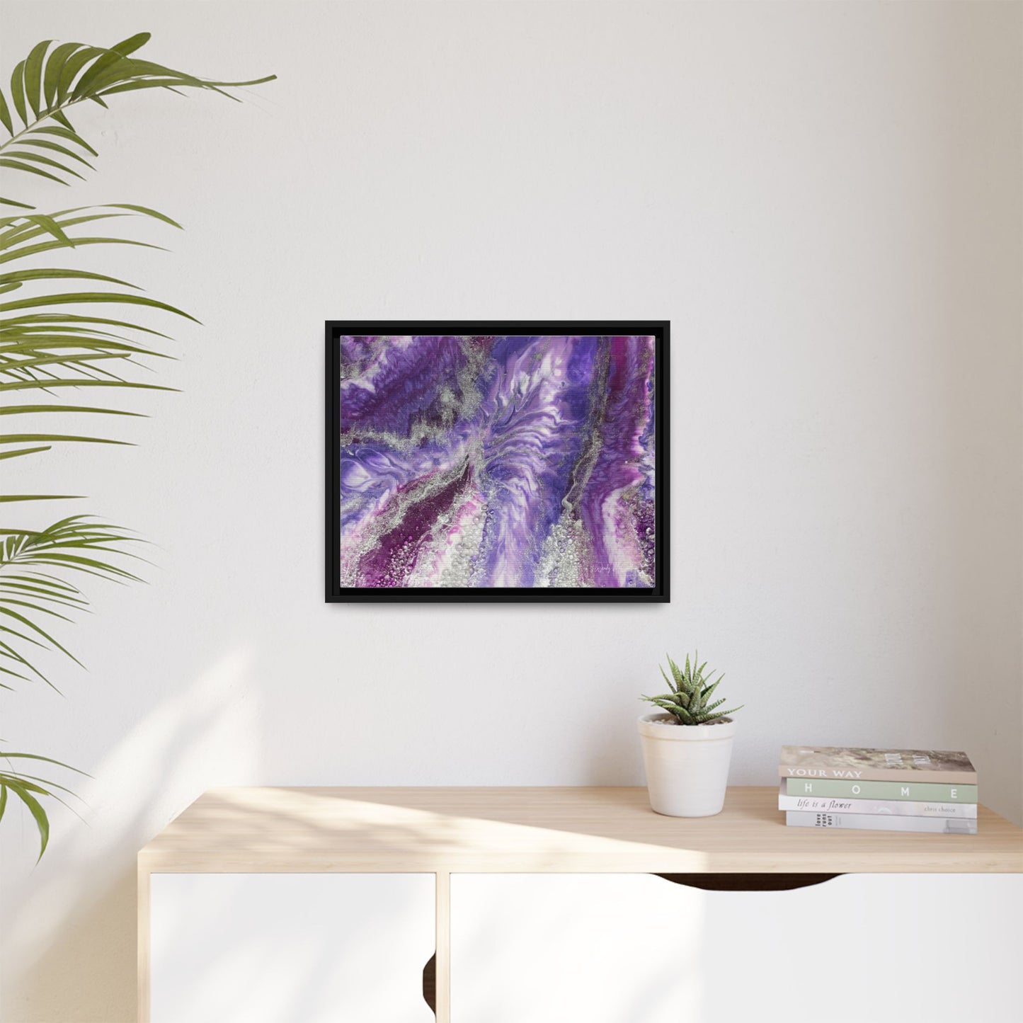 Amethyst Dreams Framed Print - Splendour