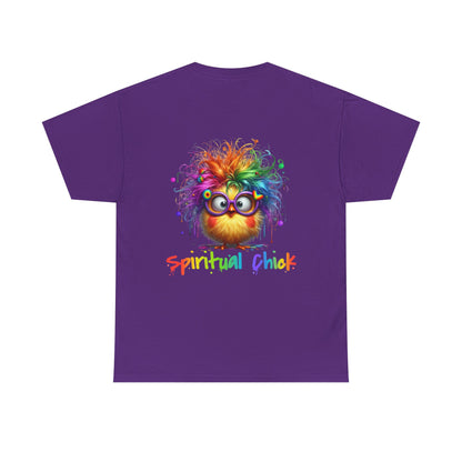 Spiritual Chick – Cute High-Vibe Rainbow Funny T-Shirt