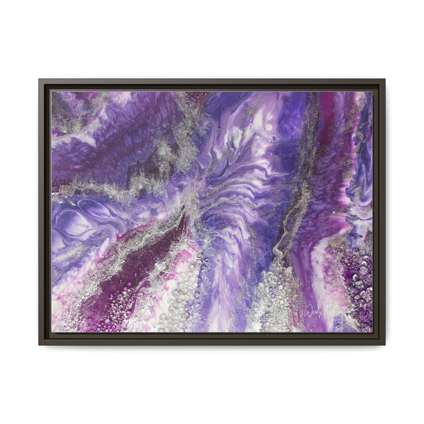 Amethyst Dreams Framed Print - Splendour