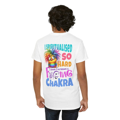 I Spiritualised Too Hard… I Think I’ve Blown a Chakra – Funny Rainbow Chick T-Shirt