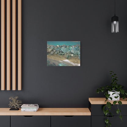 Dioptase Canvas Wall Art - Elegance