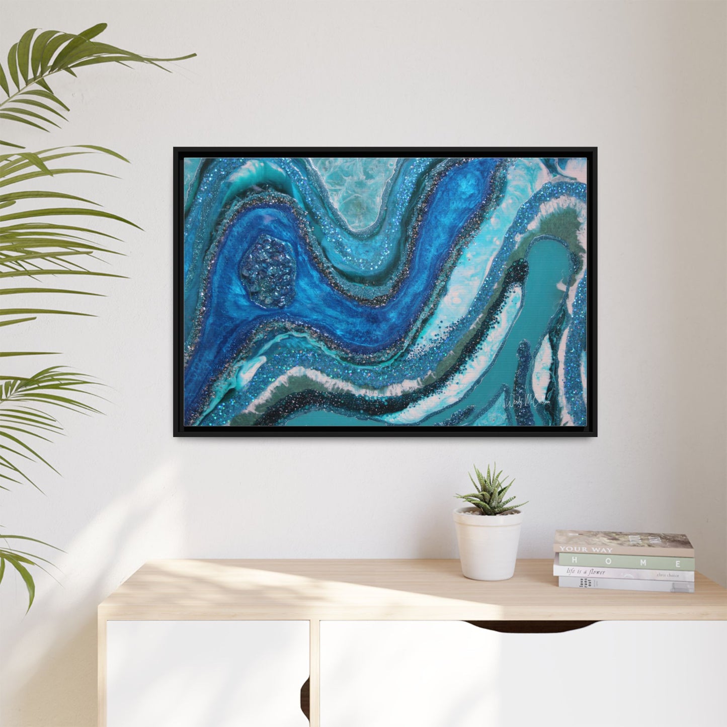 Elucidation Framed Print - Splendour