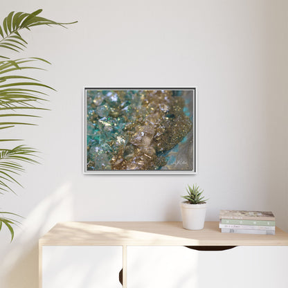 Dioptase Framed Print - Opulence