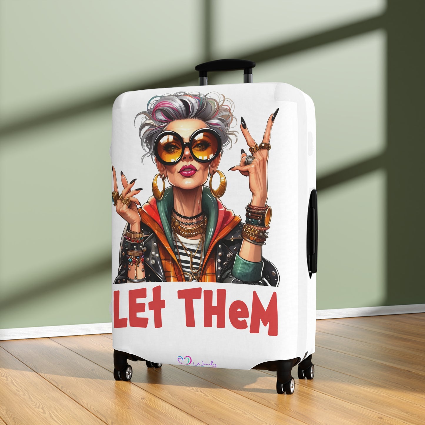 Let Them - Luggage Cover