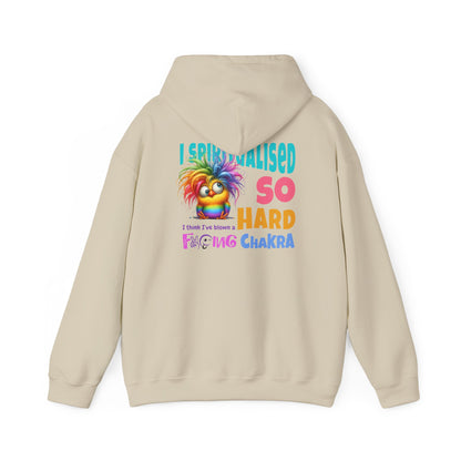 I Spiritualised Too Hard… I Think I’ve Blown a Chakra – Funny Rainbow Chick Hoodie