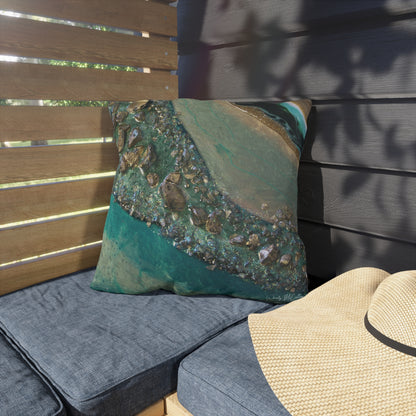 Dioptase Grace Outdoor Pillow - Patio Cushion