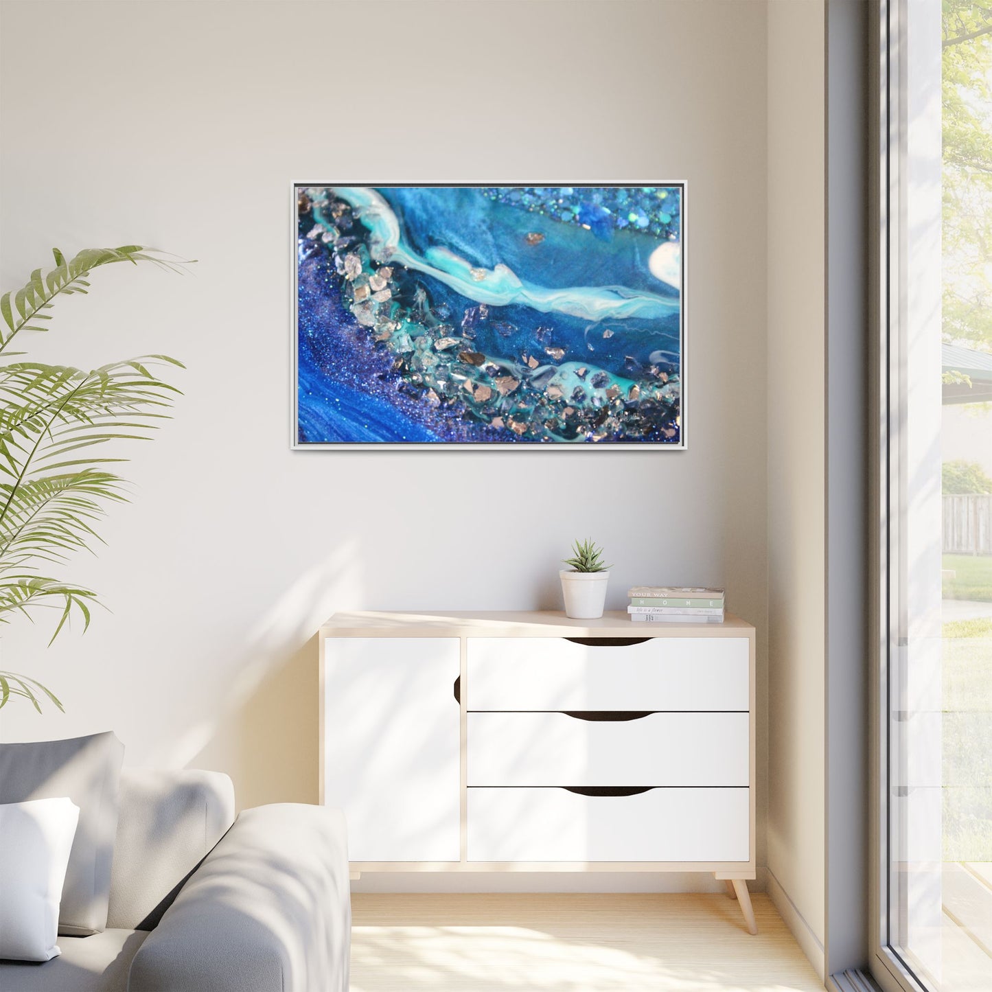 Elucidation Framed Print - Elegance